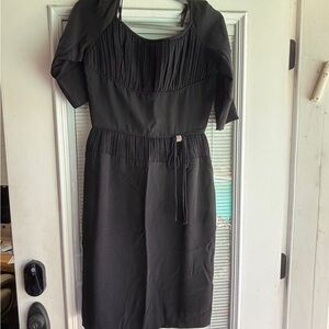 Elegant Black Women's Dress